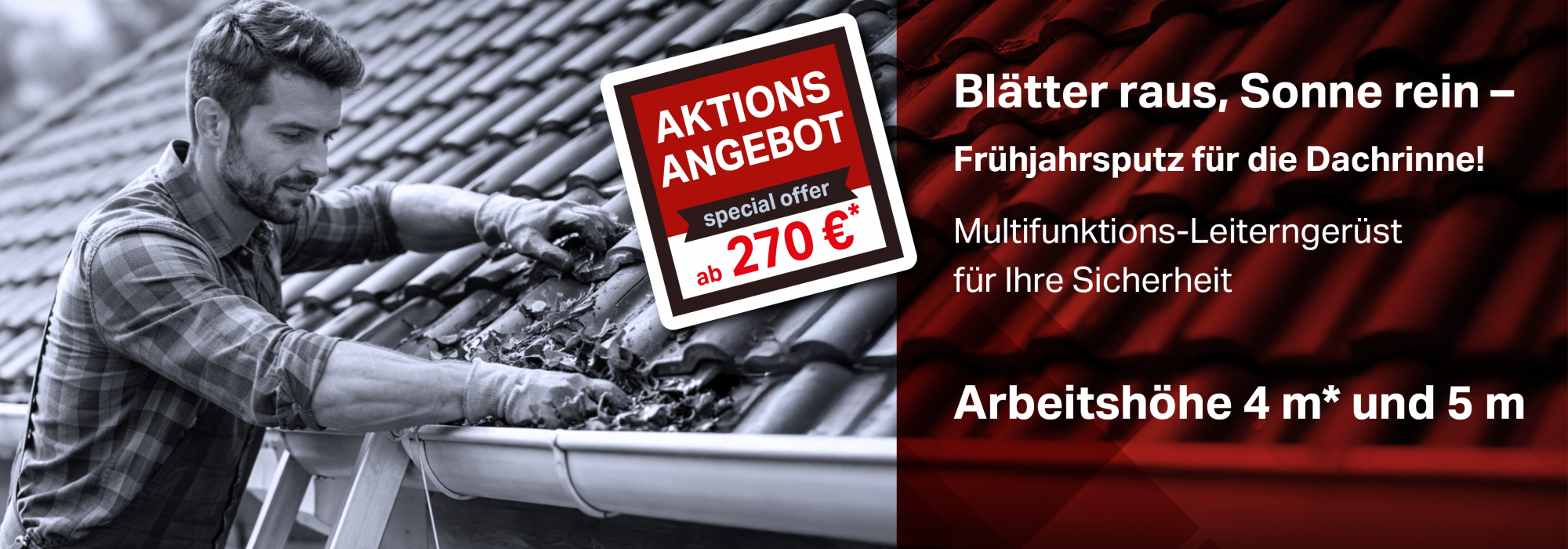 AluCombine 1.0 Fahrgerüste im Abverkauf – stark reduziert