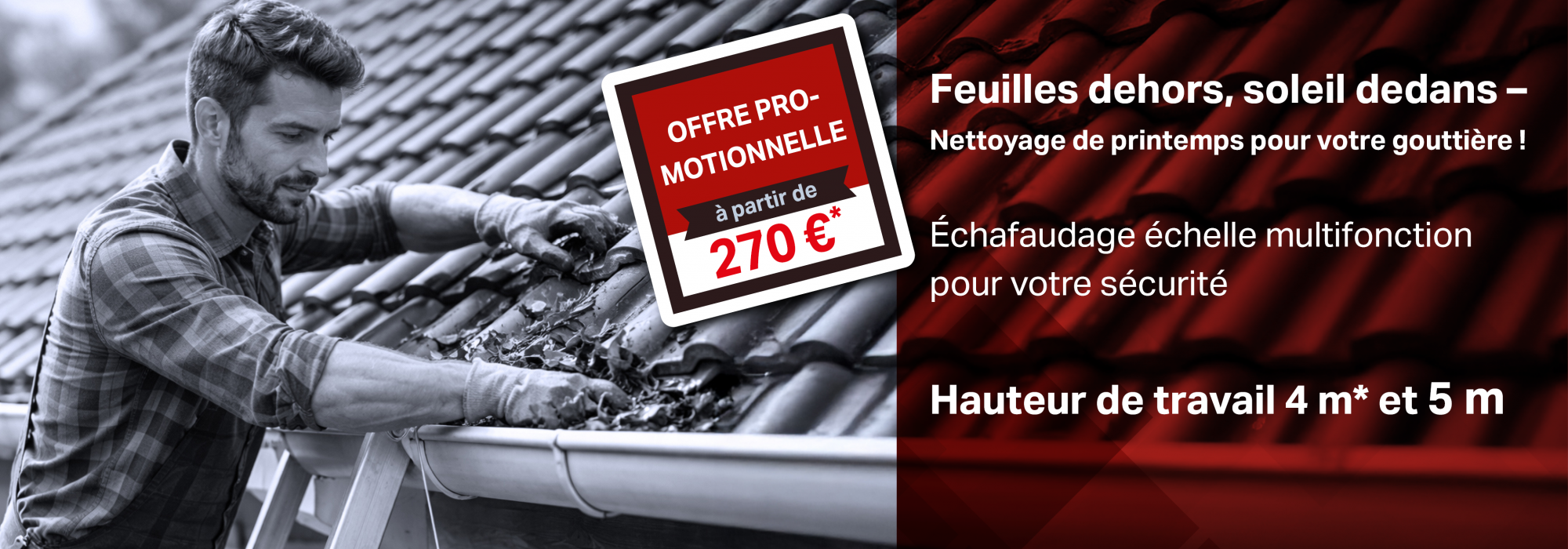 Échafaudages roulants AluCombine 1.0 en déstockage – prix fortement réduits