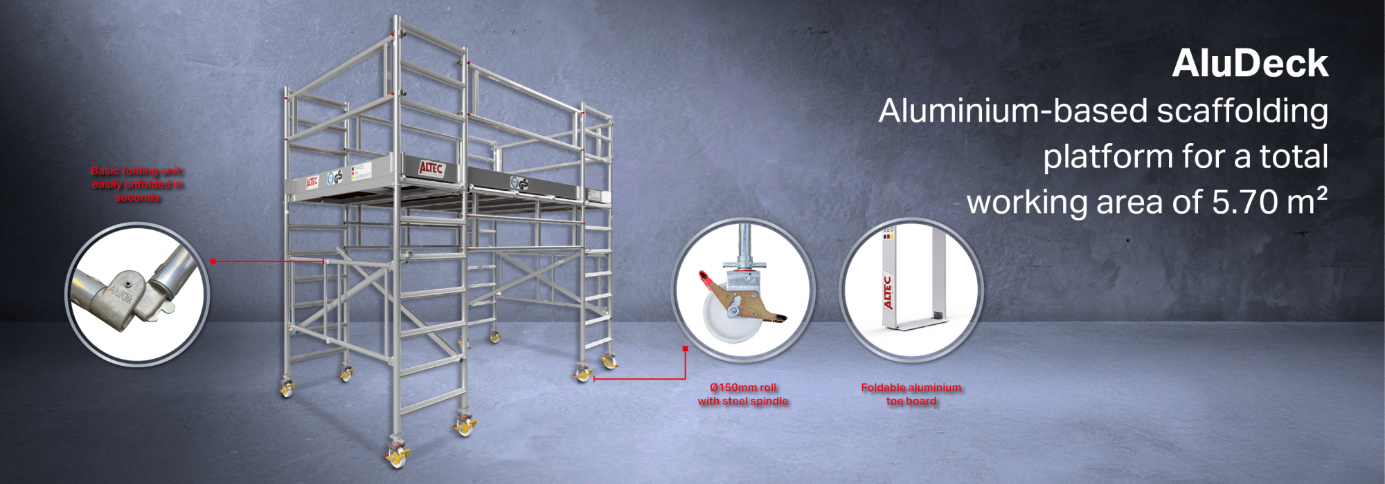 AluDeck - Space Frame