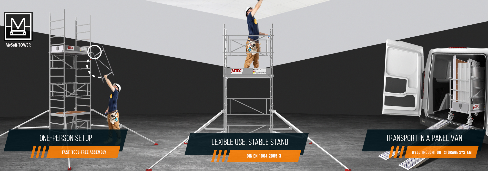 MySelf-Tower - 1-Person Scaffolding