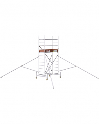 Rollfix 1.0 400 | including castors (Ø125mm) | standard traverse and triangular outrigger 