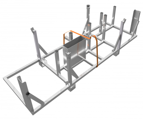 Rayonnage de transport AEC | AluSecura 